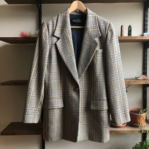 Cashmere/wool blazer size 8